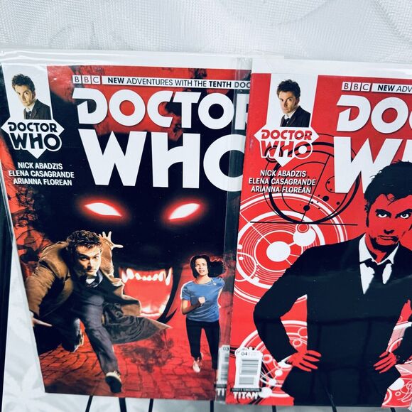 Doctor Who 10th 3-4 7 10-13 & 9th 1-3 Lot Titan Matt Smith Tardis Variants - Picture 2 of 8